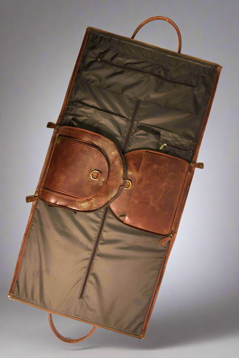The Traveler // Multi-Function Crazy Horse Leather Duffle Bag