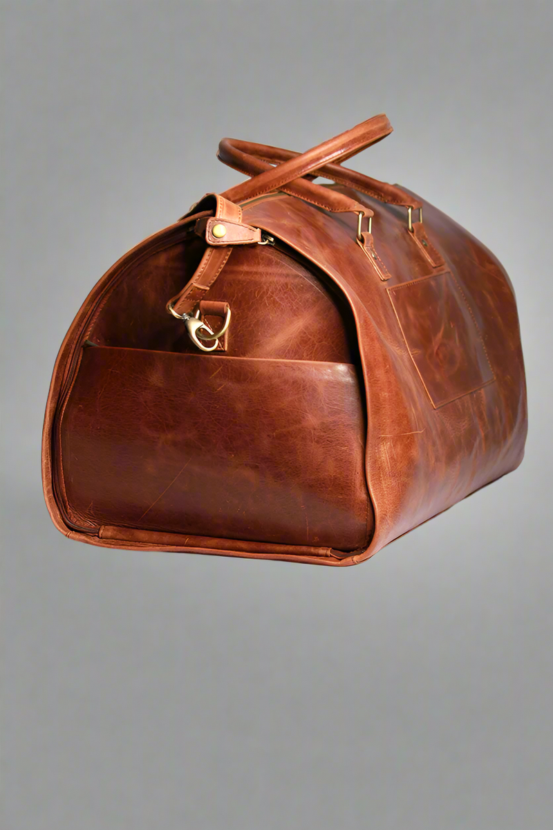 The Traveler // Multi-Function Crazy Horse Leather Duffle Bag