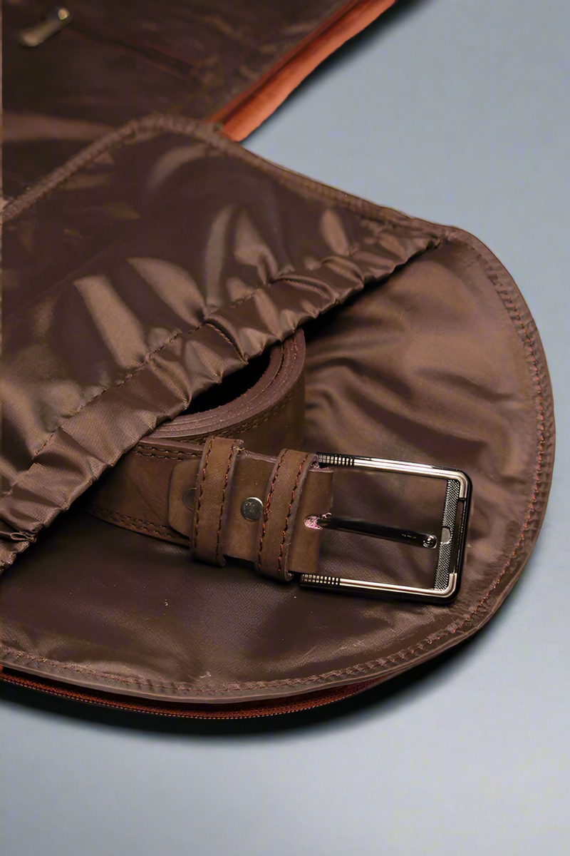 The Traveler // Multi-Function Crazy Horse Leather Duffle Bag