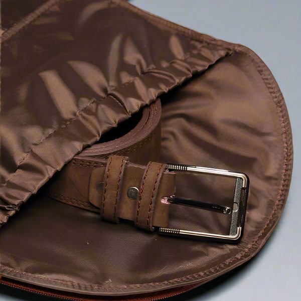 The Traveler // Multi-Function Crazy Horse Leather Duffle Bag