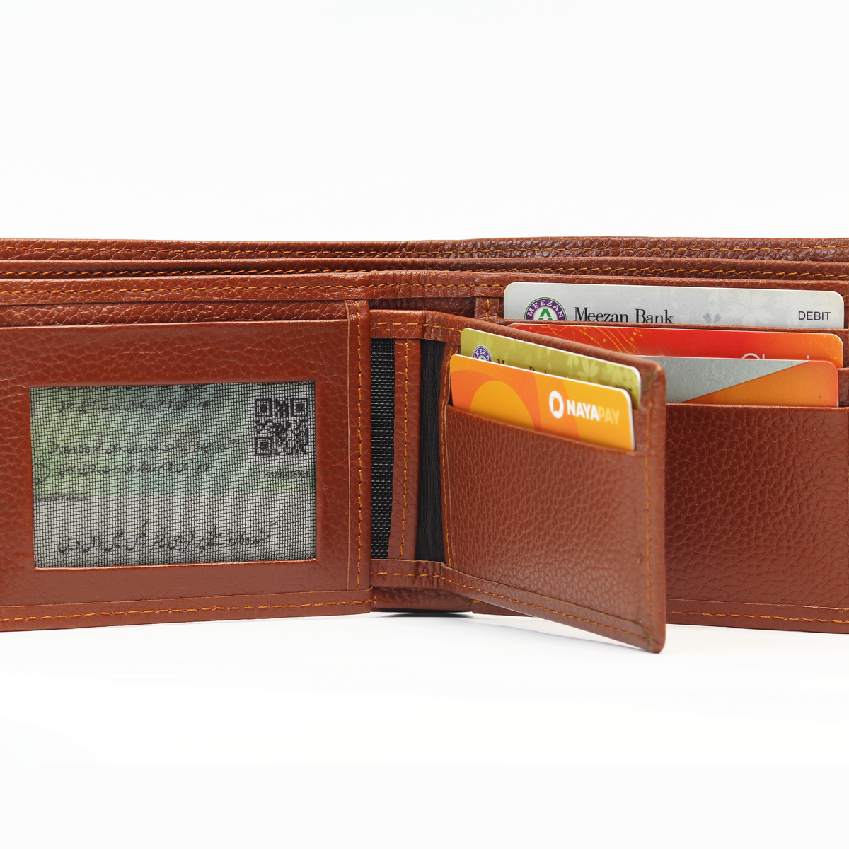 The Kingsman Wallet | Light Brown Bi-Fold Leather Wallet