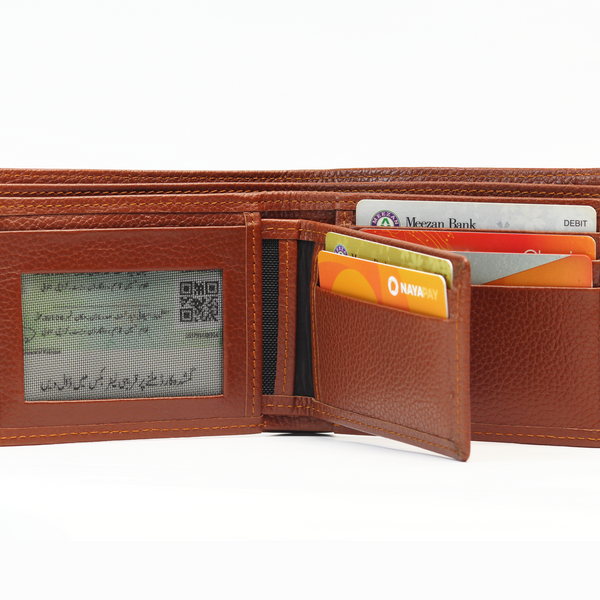 The Kingsman Wallet | Light Brown Bi-Fold Leather Wallet