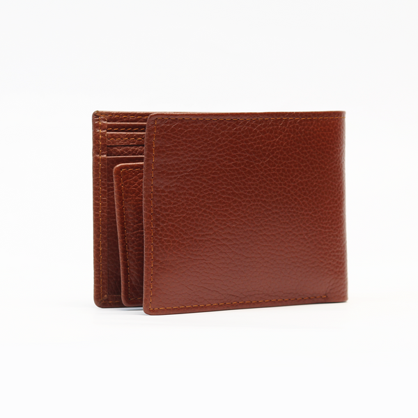 The Kingsman Wallet | Light Brown Bi-Fold Leather Wallet