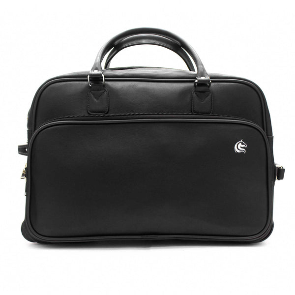 The Atlantic Trolley Duffel Bag // Black