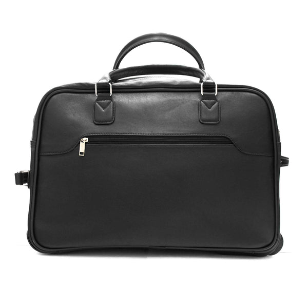 The Atlantic Trolley Duffel Bag // Black