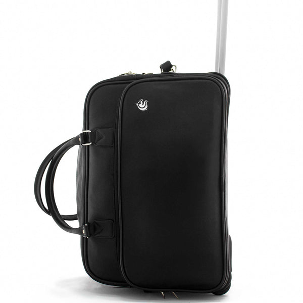 The Atlantic Trolley Duffel Bag // Black